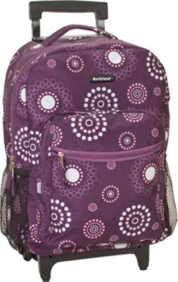 Purple Rolling Backpack WDf3qUNw
